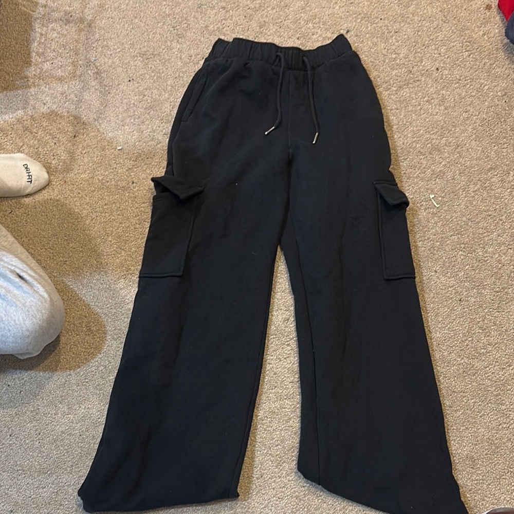 Black Cargo Pants